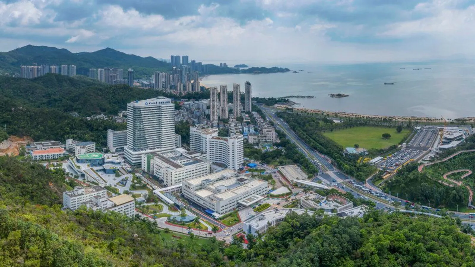 中山大学附属第五医院院区展示图